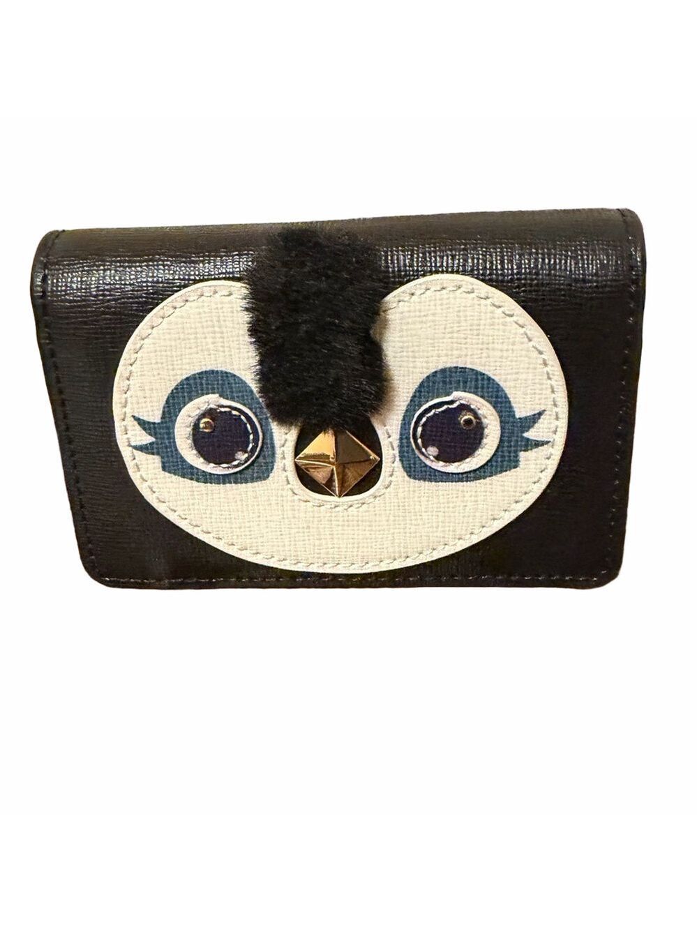 Furla Leather Wallet - Limited Edition Penguin Design